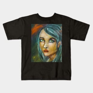Kaia (Portrait) Kids T-Shirt